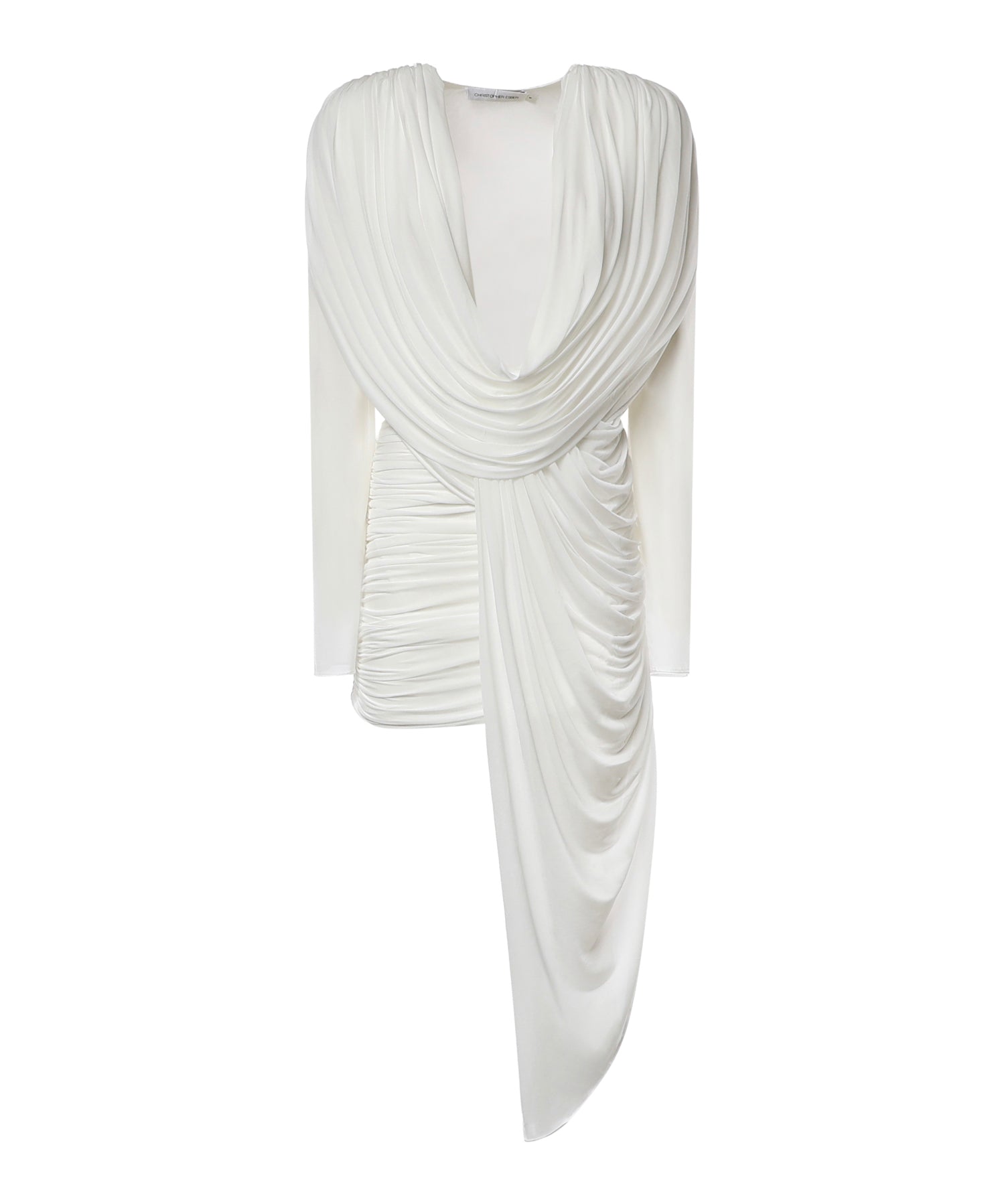 Miniabito Ripple drappeggiato 26023359 WHITE CHRISTOPHER ESBER 