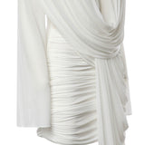 Miniabito Ripple drappeggiato 26023359 WHITE CHRISTOPHER ESBER 