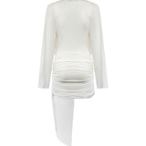 Miniabito Ripple drappeggiato 26023359 WHITE CHRISTOPHER ESBER 