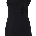 Abito Concave Wired in jersey 26023447 BLACK CHRISTOPHER ESBER 