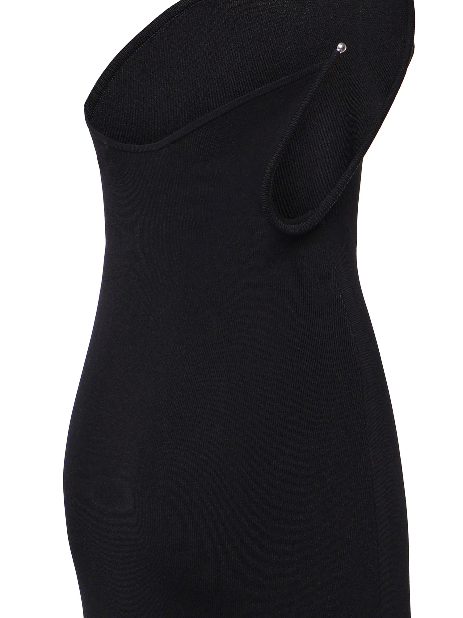 Abito Concave Wired in jersey 26023447 BLACK CHRISTOPHER ESBER 