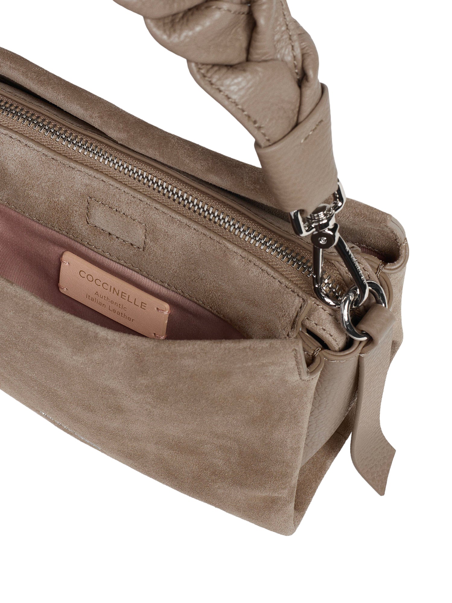 Borsa Boheme small in camoscio e pelle E1P6P580101 N59 COCCINELLE 