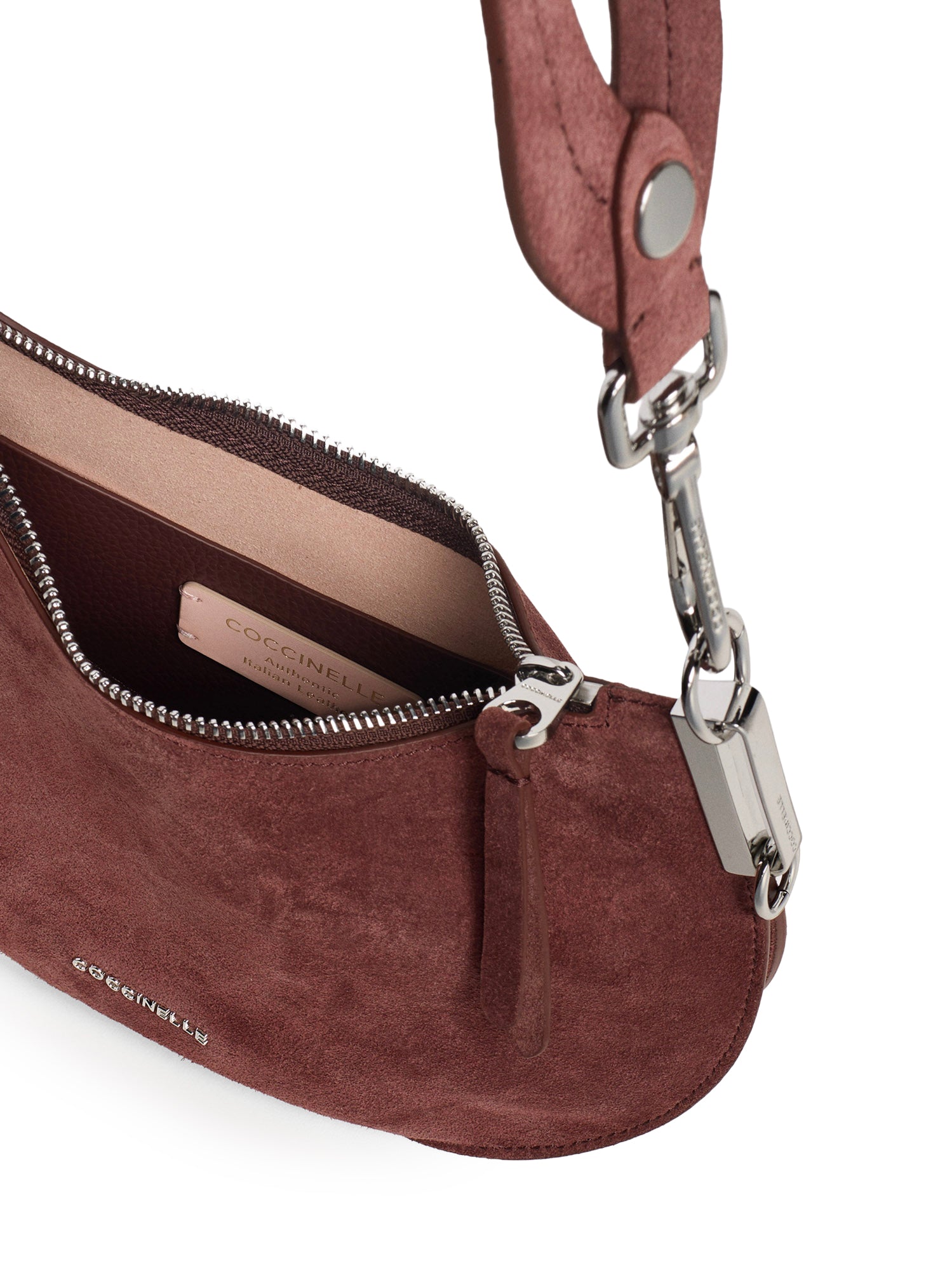 Borsa Sunup small in camoscio E1QKG130301 R49 COCCINELLE 