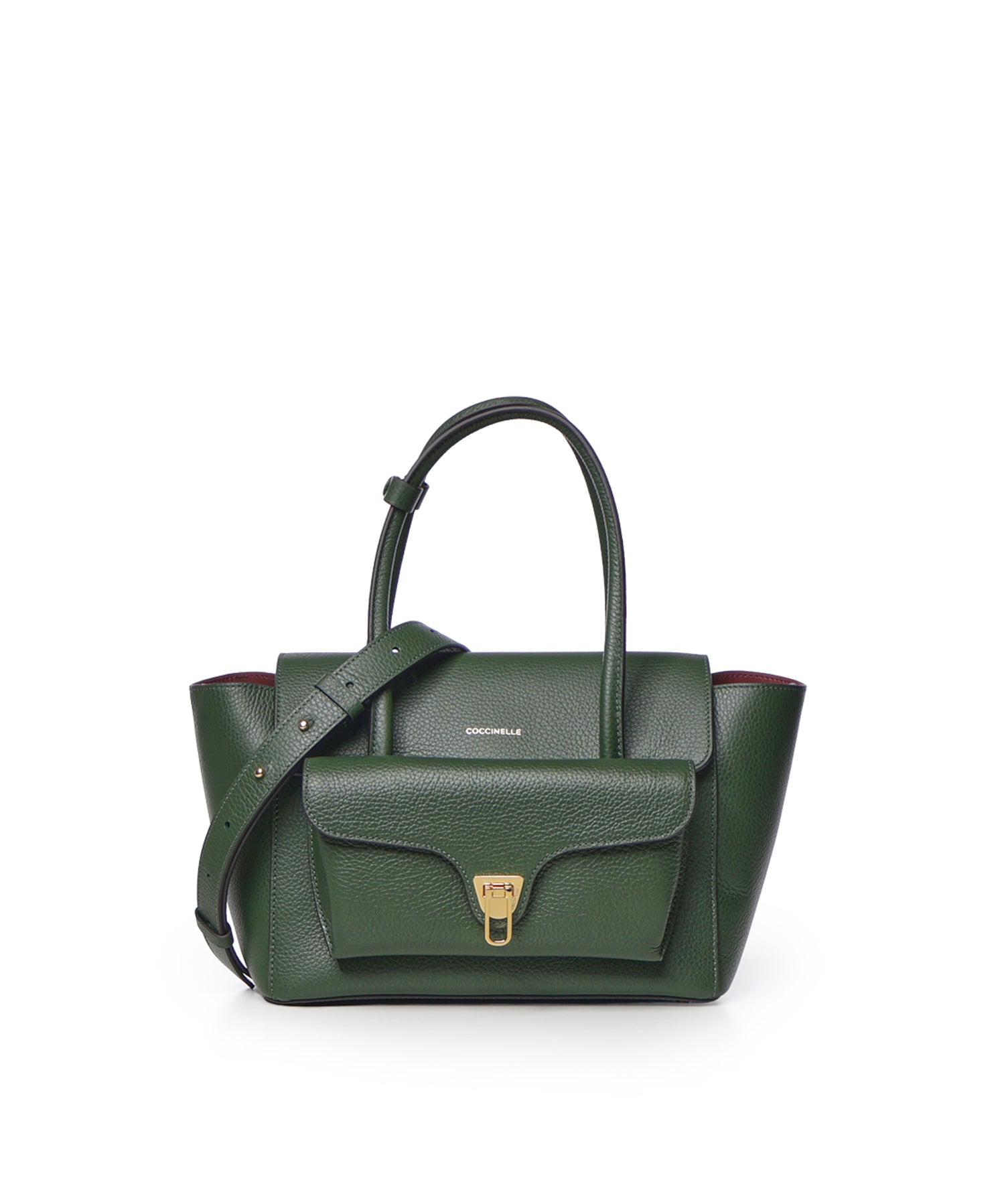 Borsa Double Beat Medium in pelle E1T8A180201 G57 COCCINELLE 