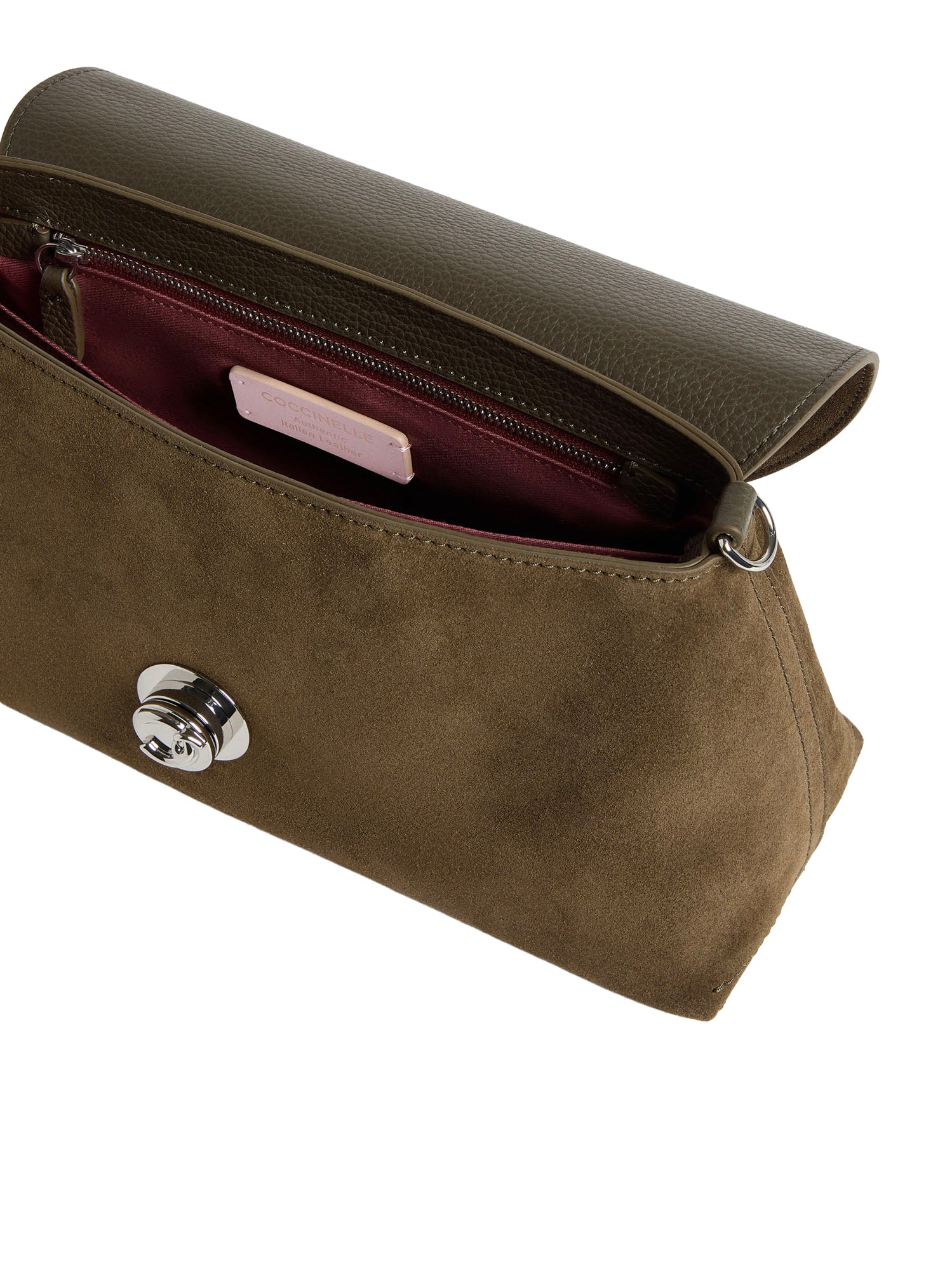 Borsa Nikla Medium in suede E1TOC120101 W25 COCCINELLE 