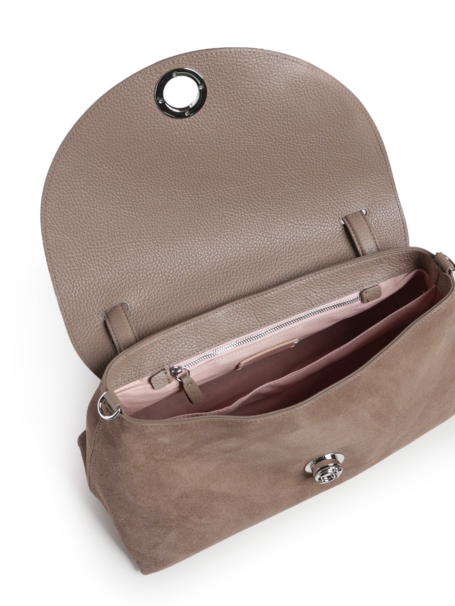 Borsa Nikla medium in camoscio E1TOC180101 N59 COCCINELLE 