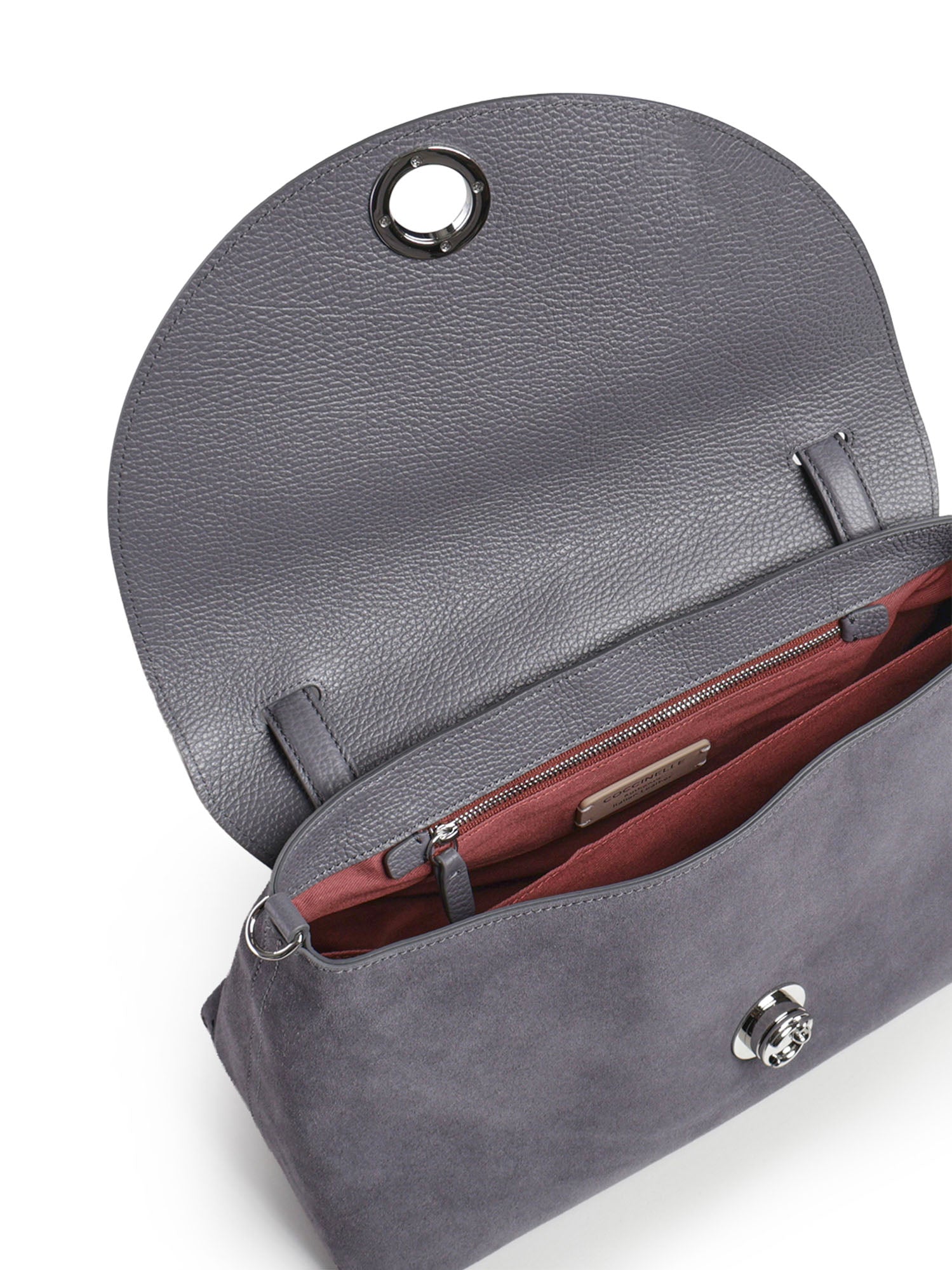 Borsa Nikla medium in camoscio E1TOC180101 Y18 COCCINELLE 