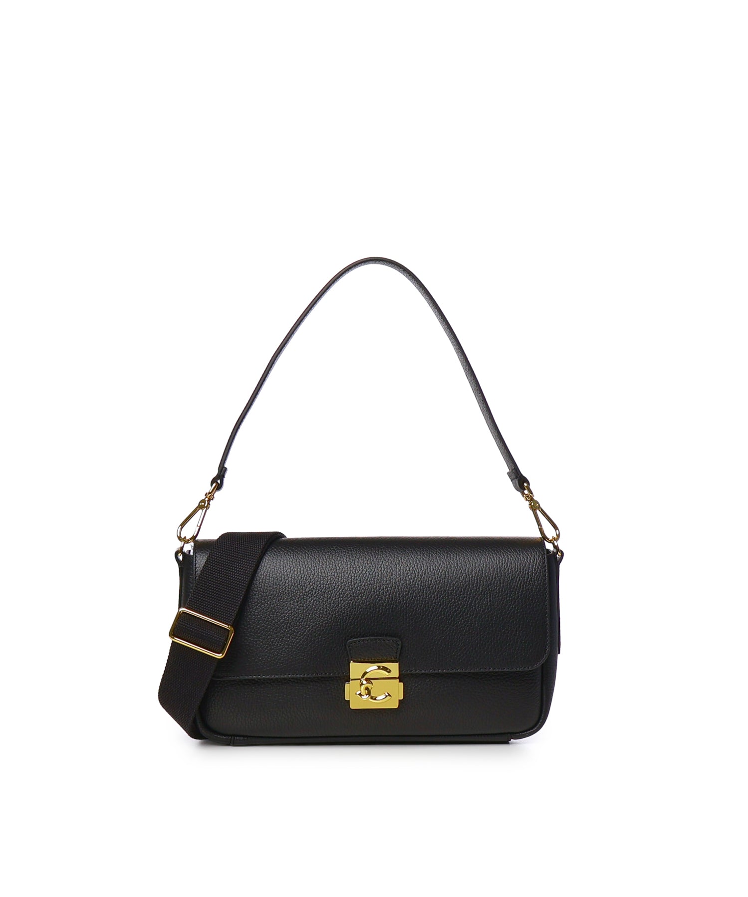 Borsa C-Me Lock Medium in pelle E1U4K120201 001 COCCINELLE 