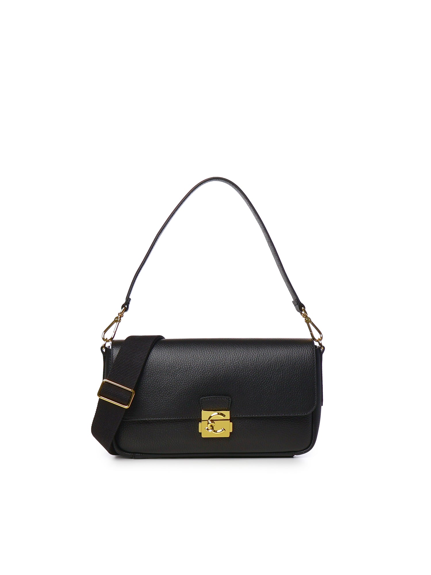 Borsa C-Me Lock Medium in pelle E1U4K120201 001 COCCINELLE 