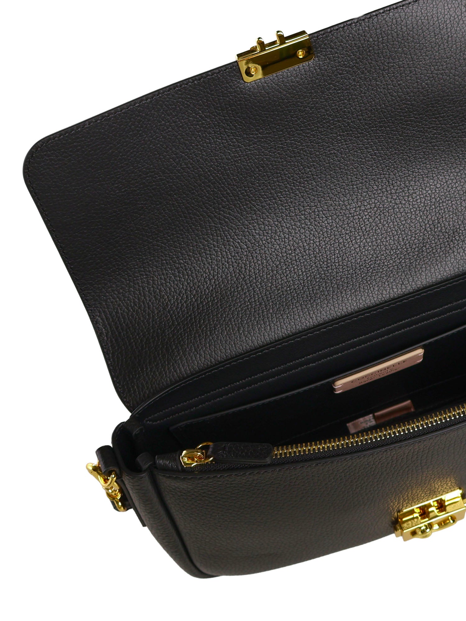 Borsa C-Me Lock Medium in pelle E1U4K120201 001 COCCINELLE 