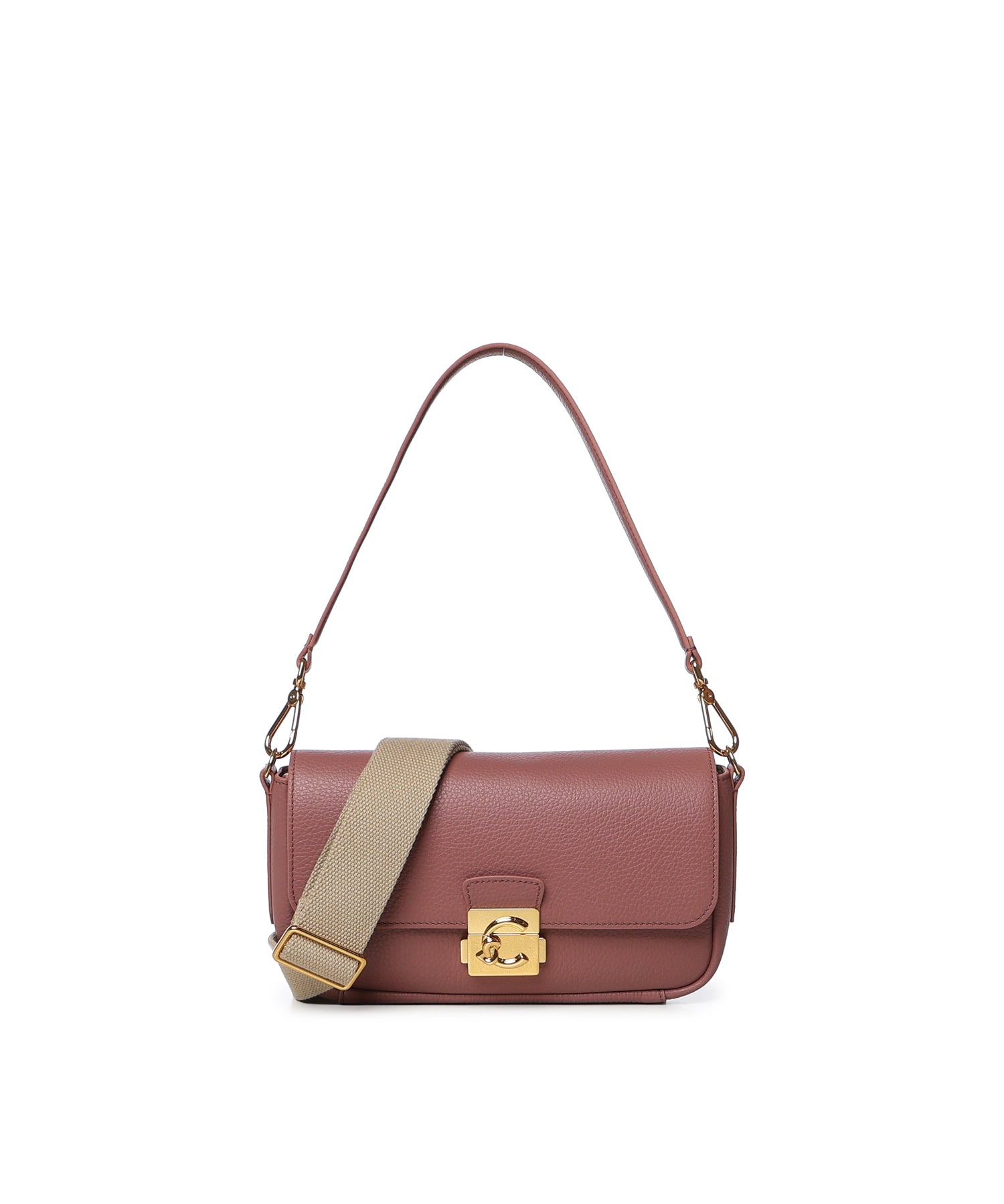 Borsa C-Me Lock Medium in pelle E1U4K120201 P55 COCCINELLE 