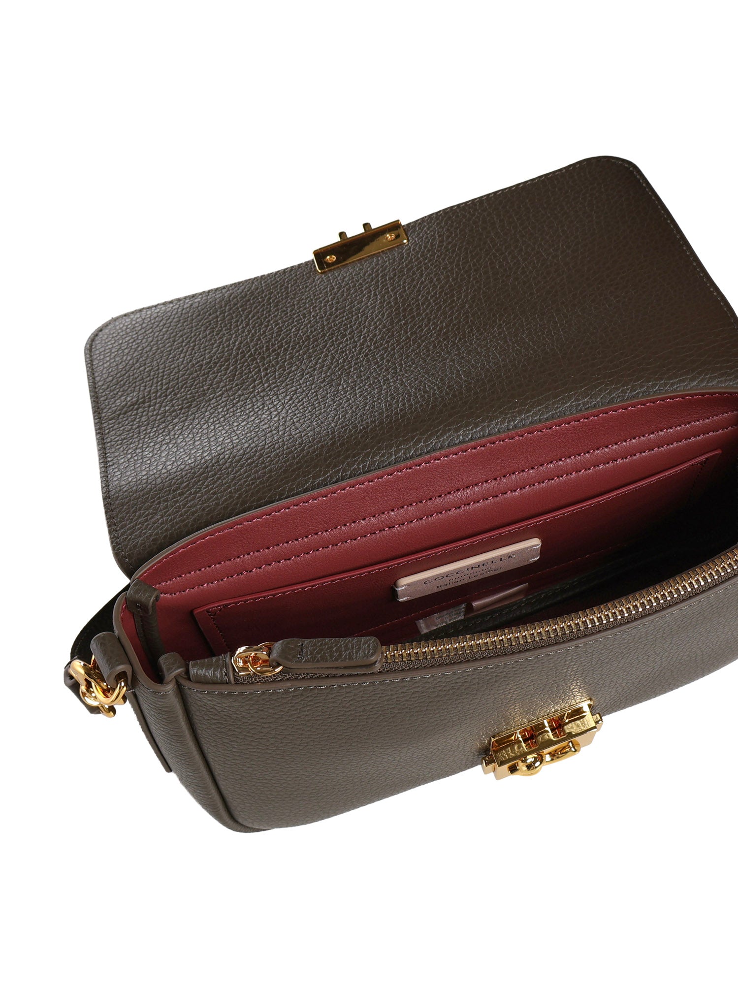 Borsa C-Me Lock Medium in pelle E1U4K120201 W25 COCCINELLE 