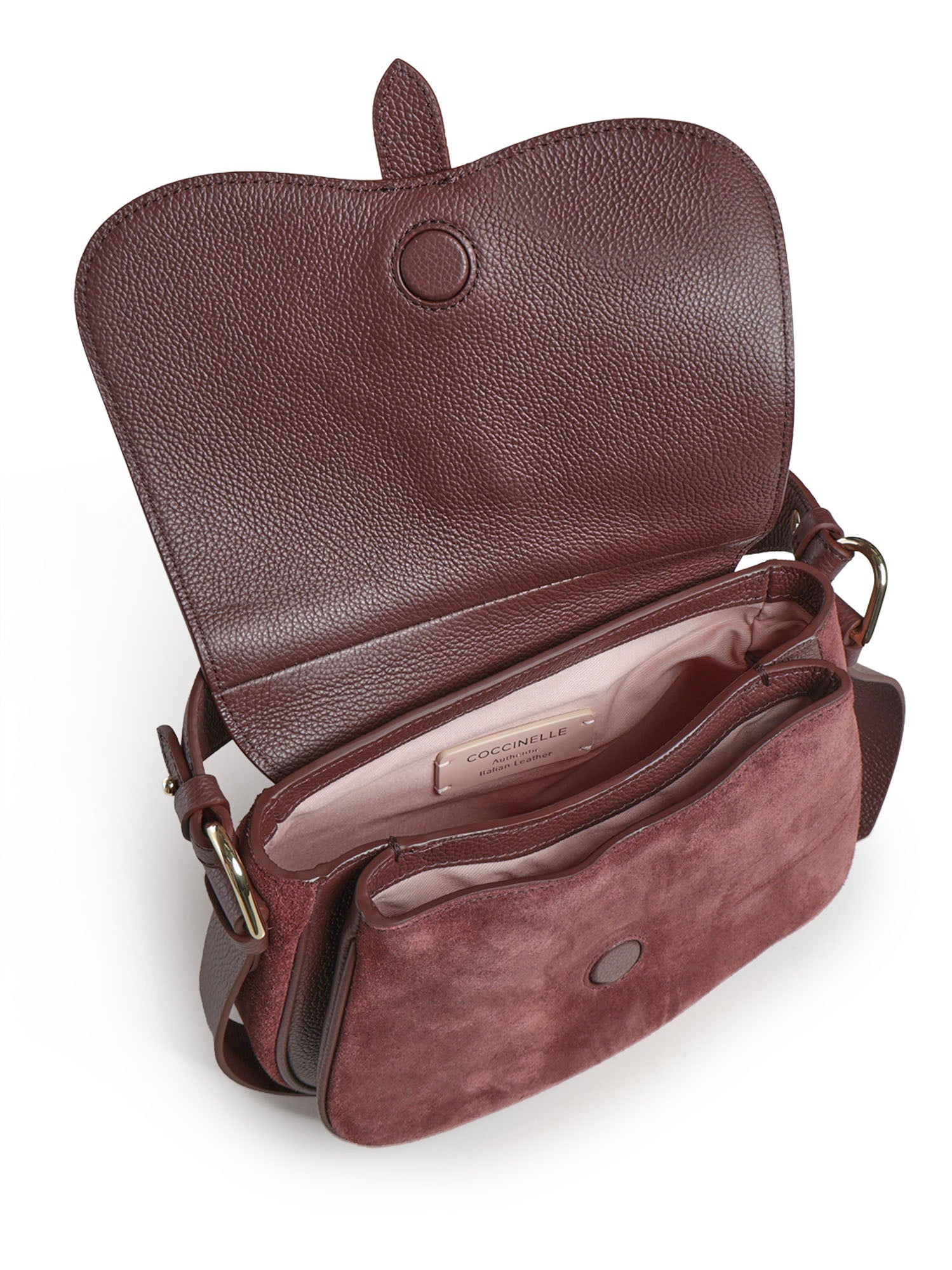 Borsa a spalla Mavery Small in suede E1U7H180201 R49 COCCINELLE 