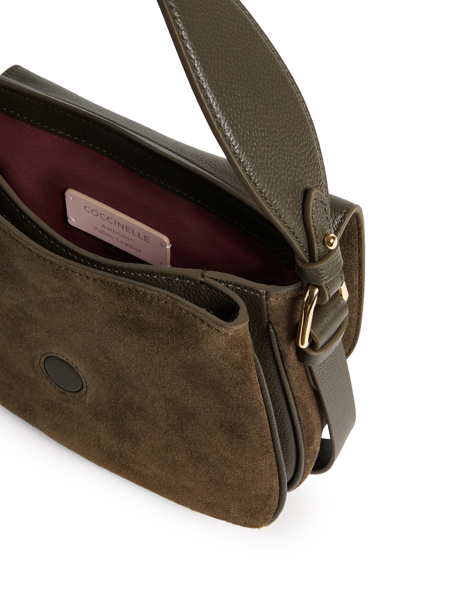 Borsa a spalla Mavery Small in suede E1U7H180201 W25 COCCINELLE 