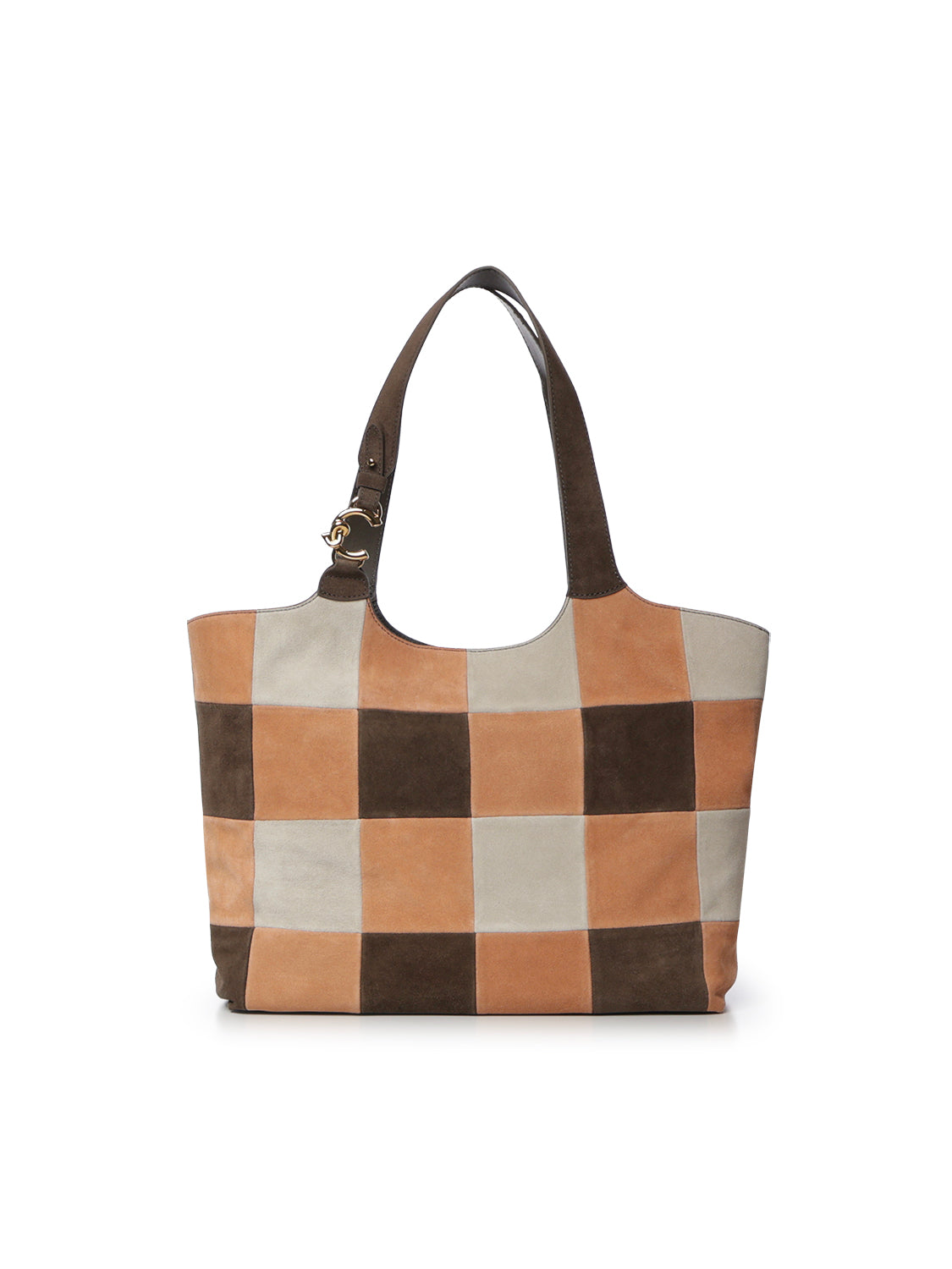 Borsa C-Easy Vichy in suede E1V3D110101 538 COCCINELLE 
