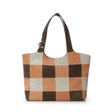 Borsa C-Easy Vichy in suede E1V3D110101 538 COCCINELLE 
