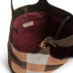 Borsa C-Easy Vichy in suede E1V3D110101 538 COCCINELLE 