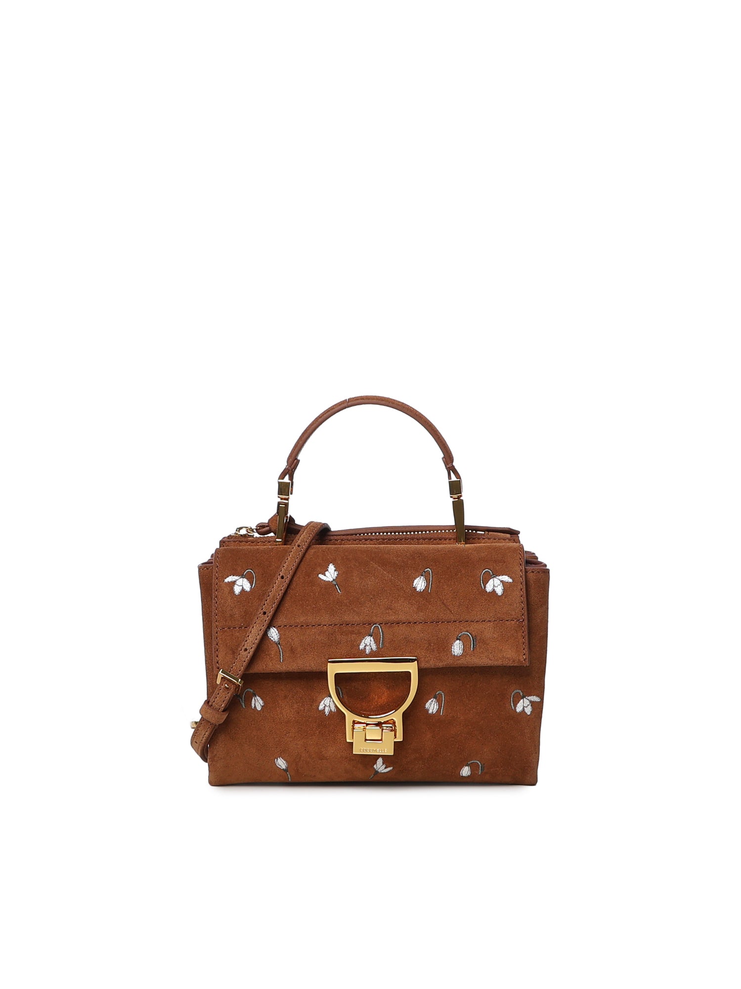 Borsa Arlettis in camoscio E1V3H55B701 W11 COCCINELLE 