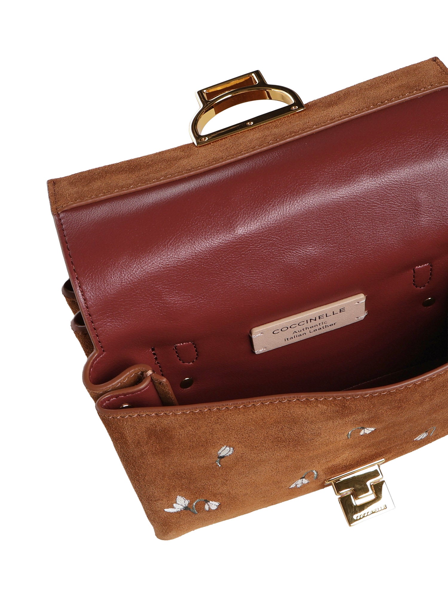 Borsa Arlettis in camoscio E1V3H55B701 W11 COCCINELLE 