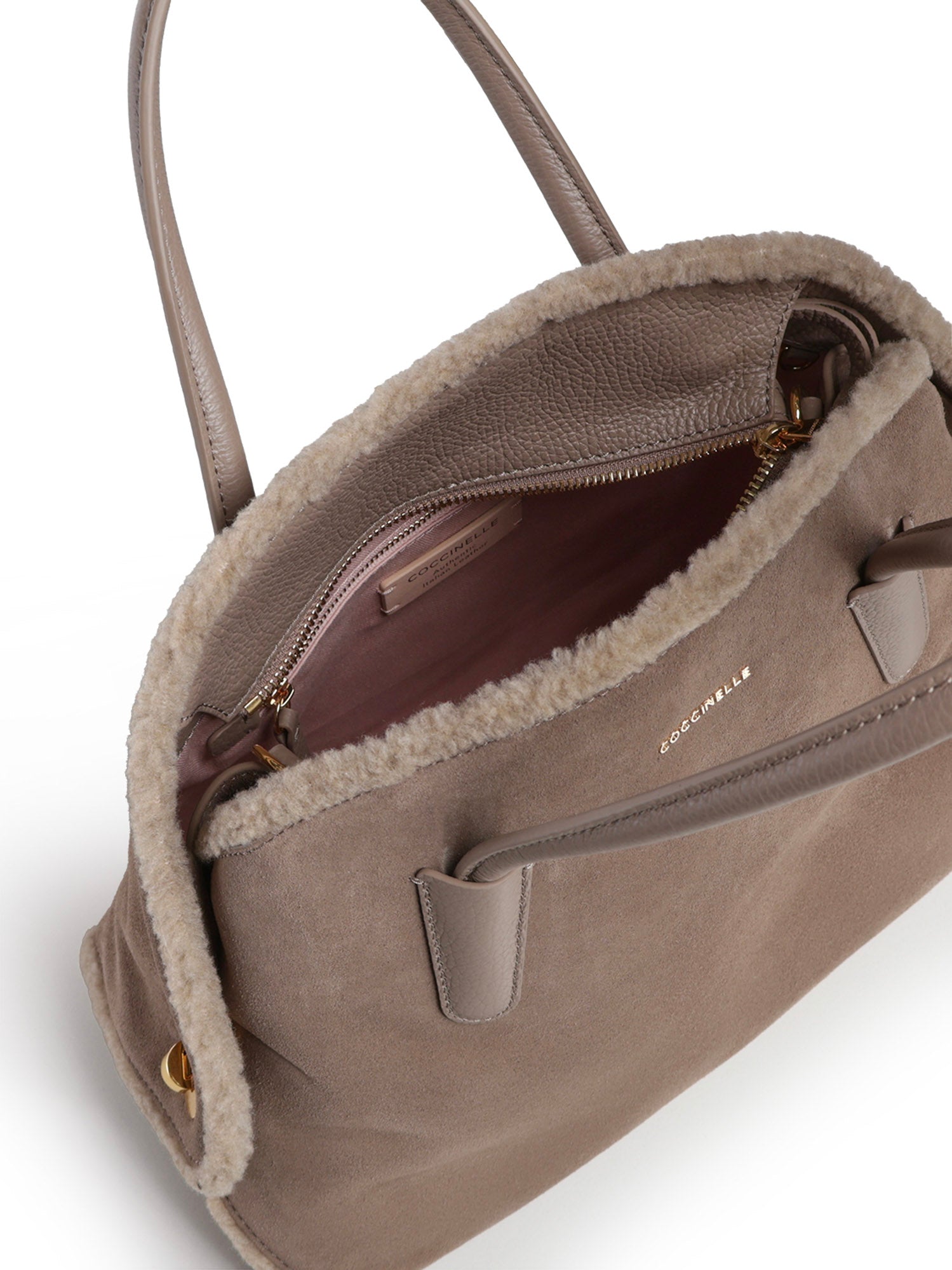 Borsa a mano Tylde in suede e pelle E1V7M180201 N59 COCCINELLE 