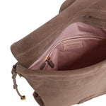 Borsa a spalla Lidia in suede e pelle E1V9G130201 N59 COCCINELLE 
