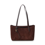 Borsa Thess in suede con logo E1VCB110101 W20 COCCINELLE 
