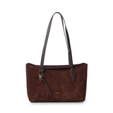 Borsa Thess in suede con logo E1VCB110101 W20 COCCINELLE 
