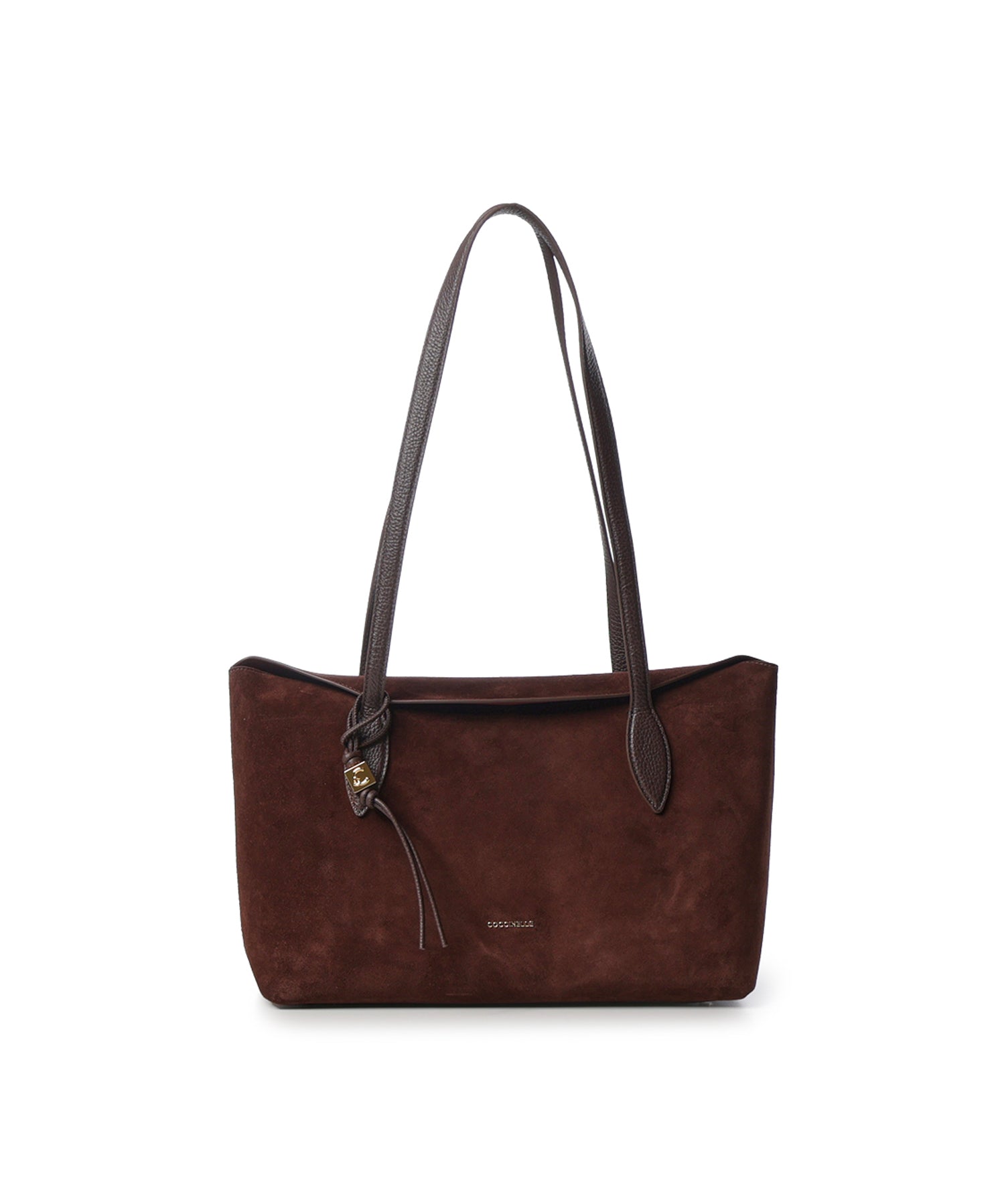 Borsa Thess in suede con logo E1VCB110101 W20 COCCINELLE 