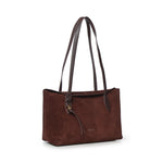 Borsa Thess in suede con logo E1VCB110101 W20 COCCINELLE 