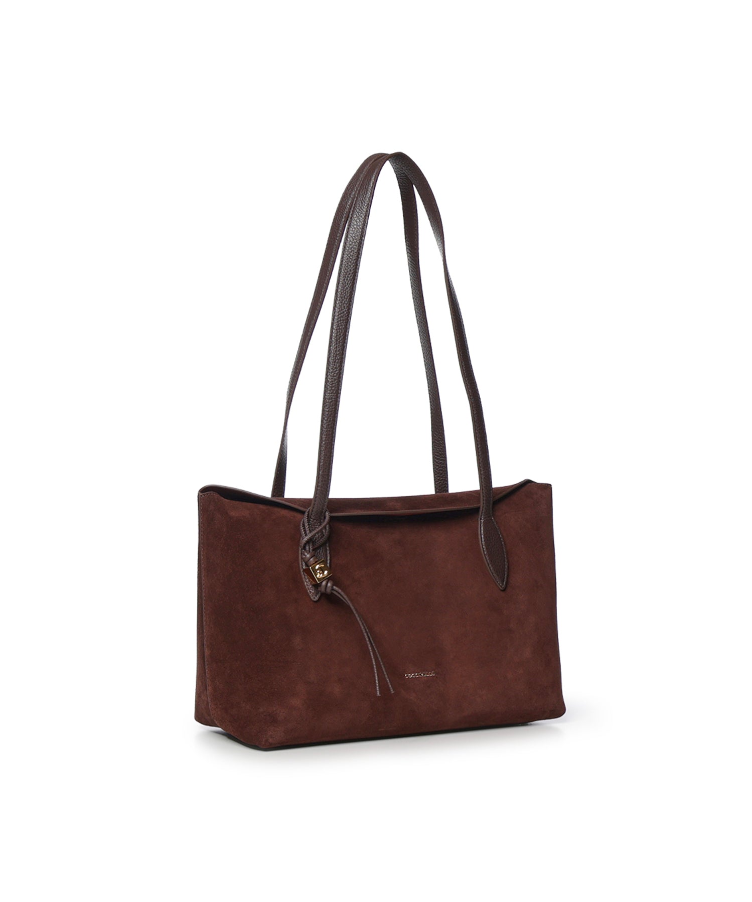 Borsa Thess in suede con logo E1VCB110101 W20 COCCINELLE 