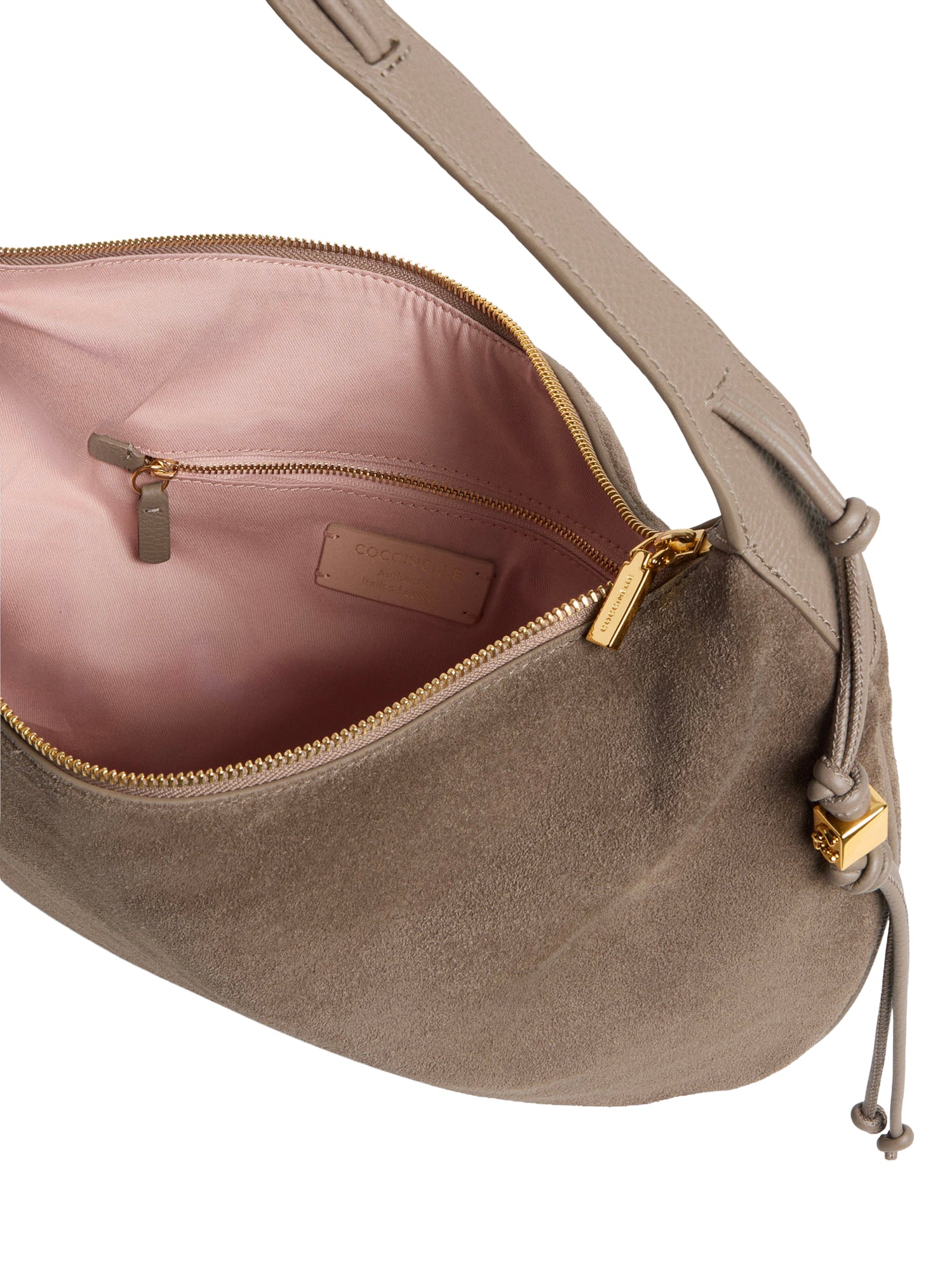 Borsa Thess large in camoscio e pelle E1VCB130101 N59 COCCINELLE 