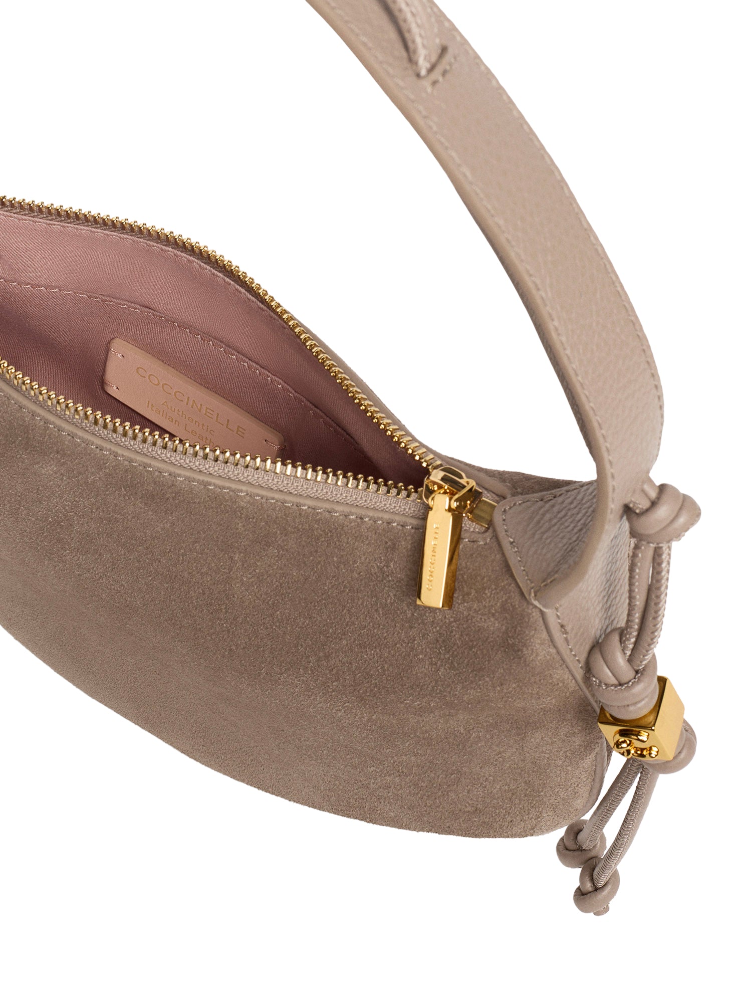 Borsa a spalla Thess in suede E1VCB130301 N59 COCCINELLE 