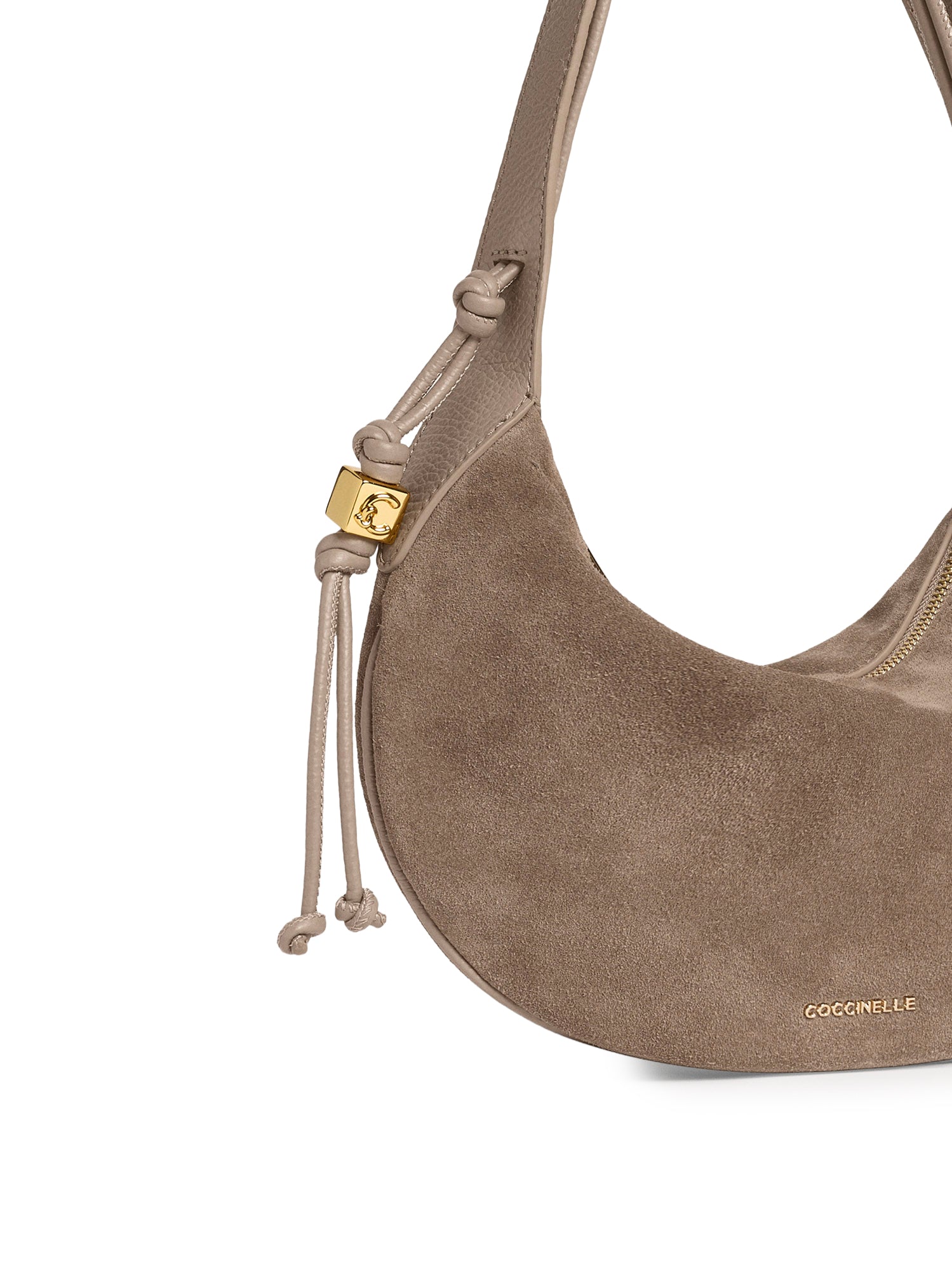 Borsa a spalla Thess in suede E1VCB130301 N59 COCCINELLE 