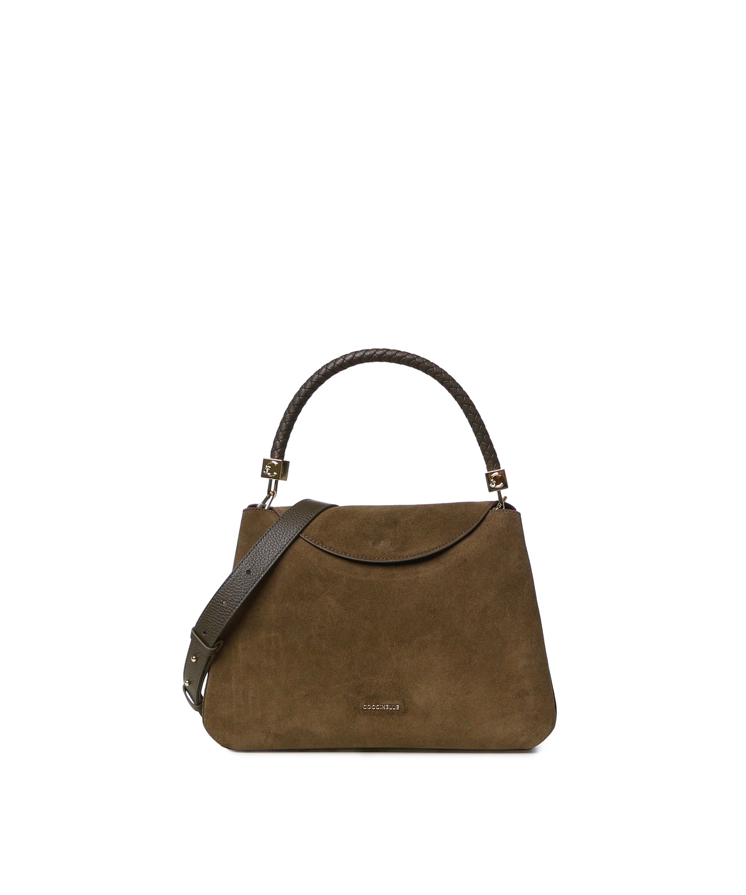 Borsa Tiggy medium in camoscio e pelle<BR/> E1VCL180101 W25 COCCINELLE 