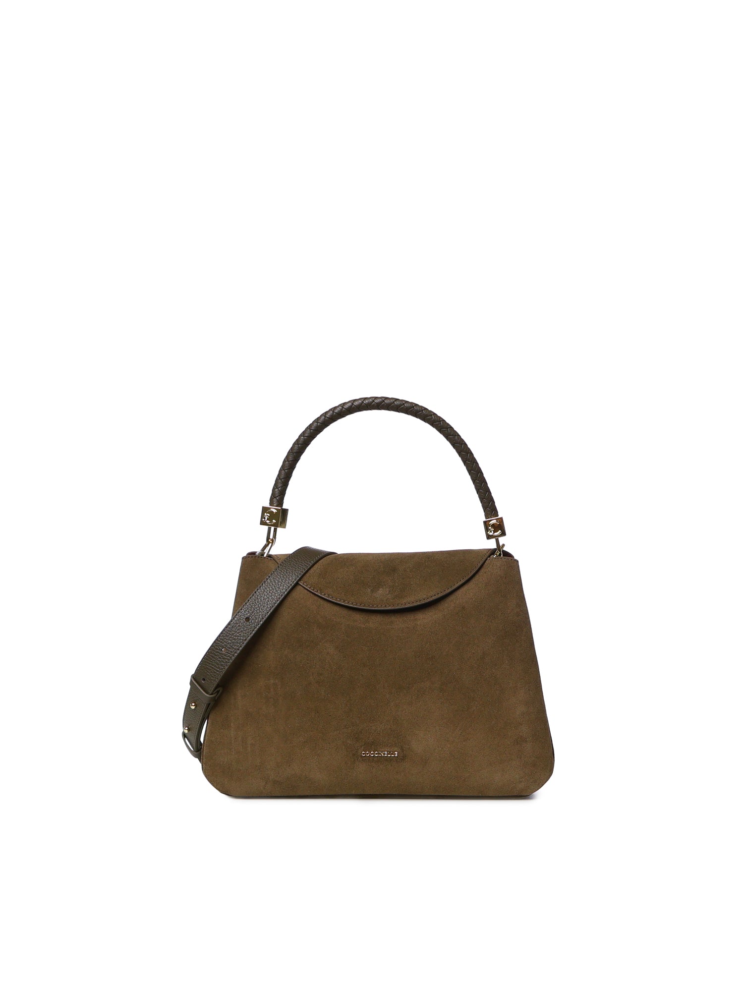 Borsa Tiggy medium in camoscio e pelle<BR/> E1VCL180101 W25 COCCINELLE 