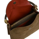 Borsa Tiggy medium in camoscio e pelle<BR/> E1VCL180101 W25 COCCINELLE 