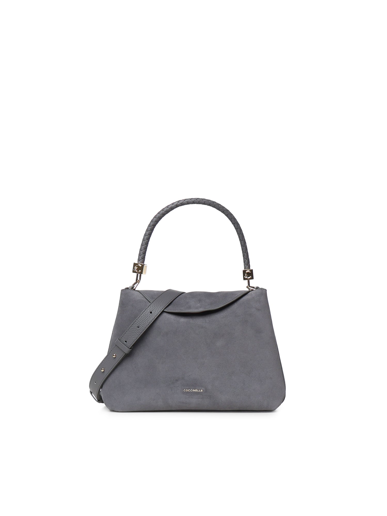 Borsa Tiggy medium in camoscio e pelle<BR/> E1VCL180101 Y18 COCCINELLE 