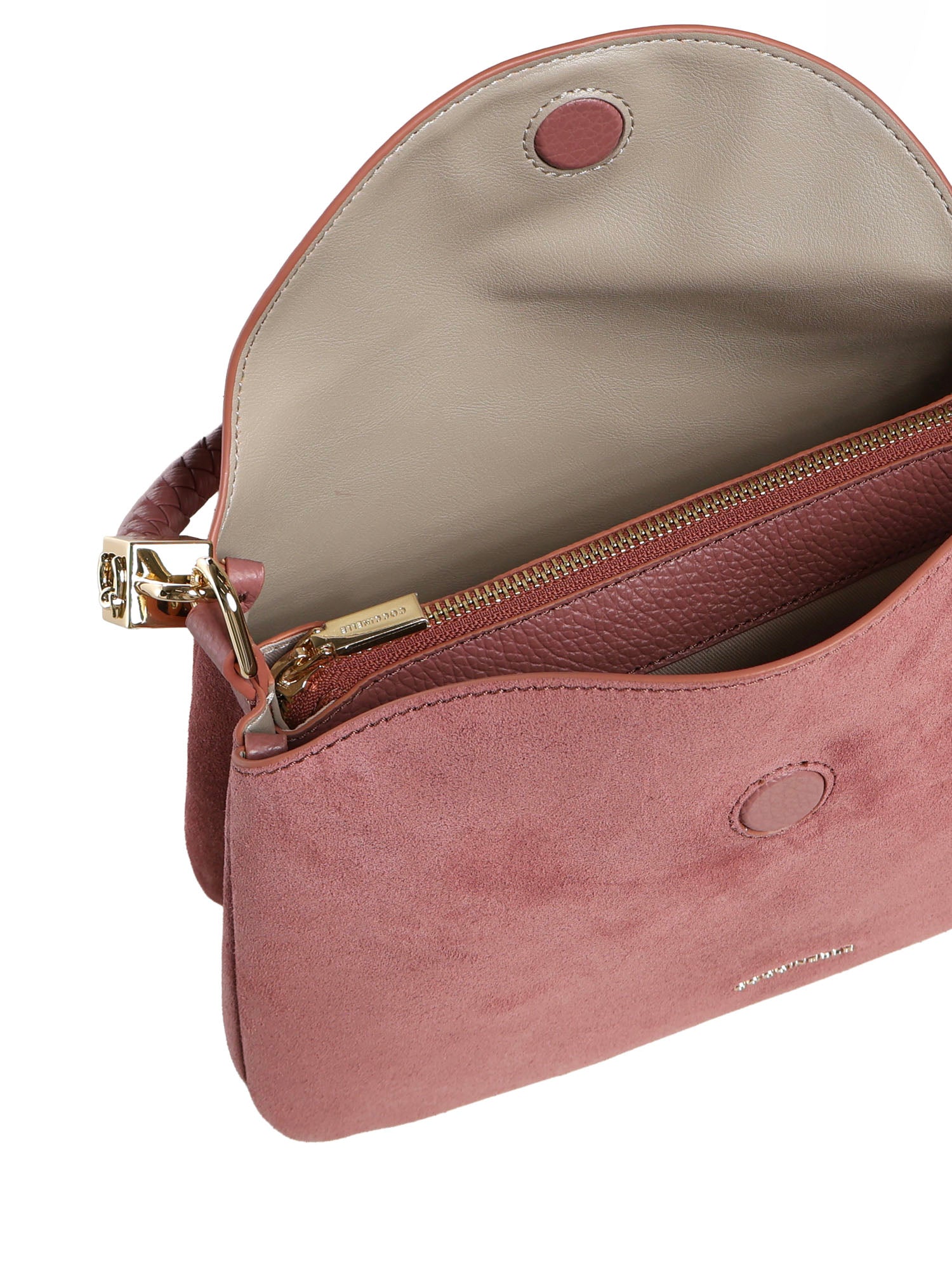 Borsa Tiggy small in camoscio e pelle E1VCL180201 P55 COCCINELLE 