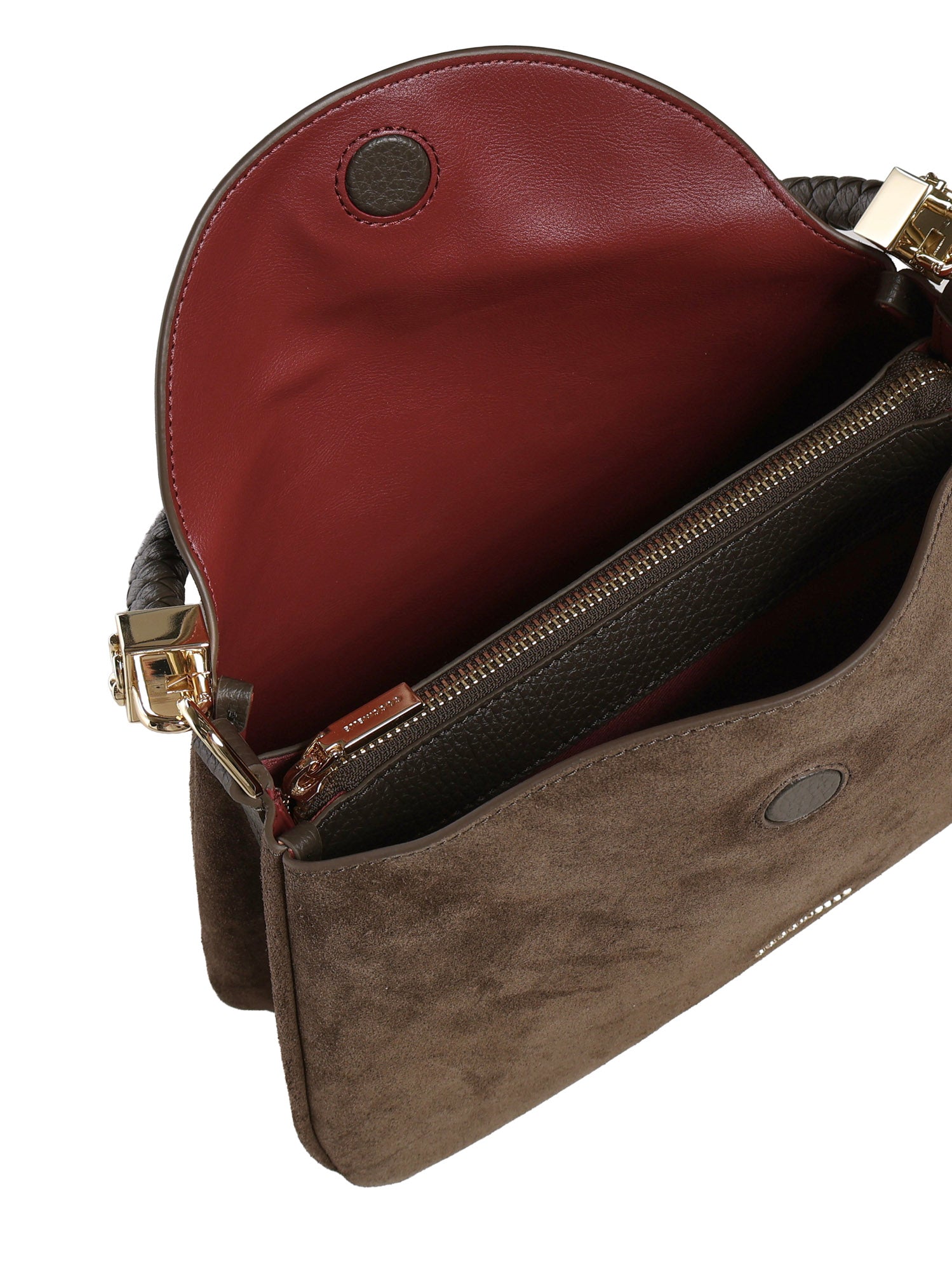 Borsa Tiggy small in camoscio e pelle E1VCL180201 W25 COCCINELLE 