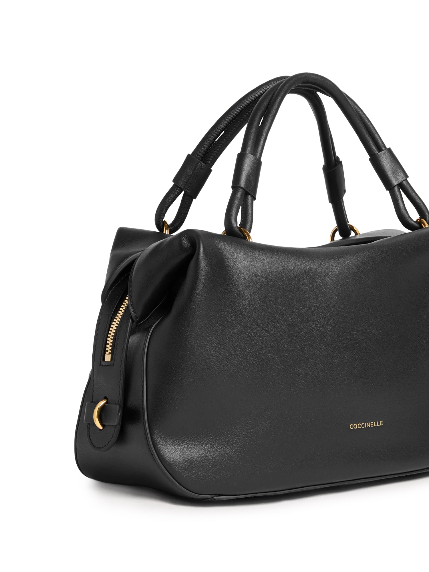 Borsa Lizzie in pelle con logo E1VEP180201 001 COCCINELLE 
