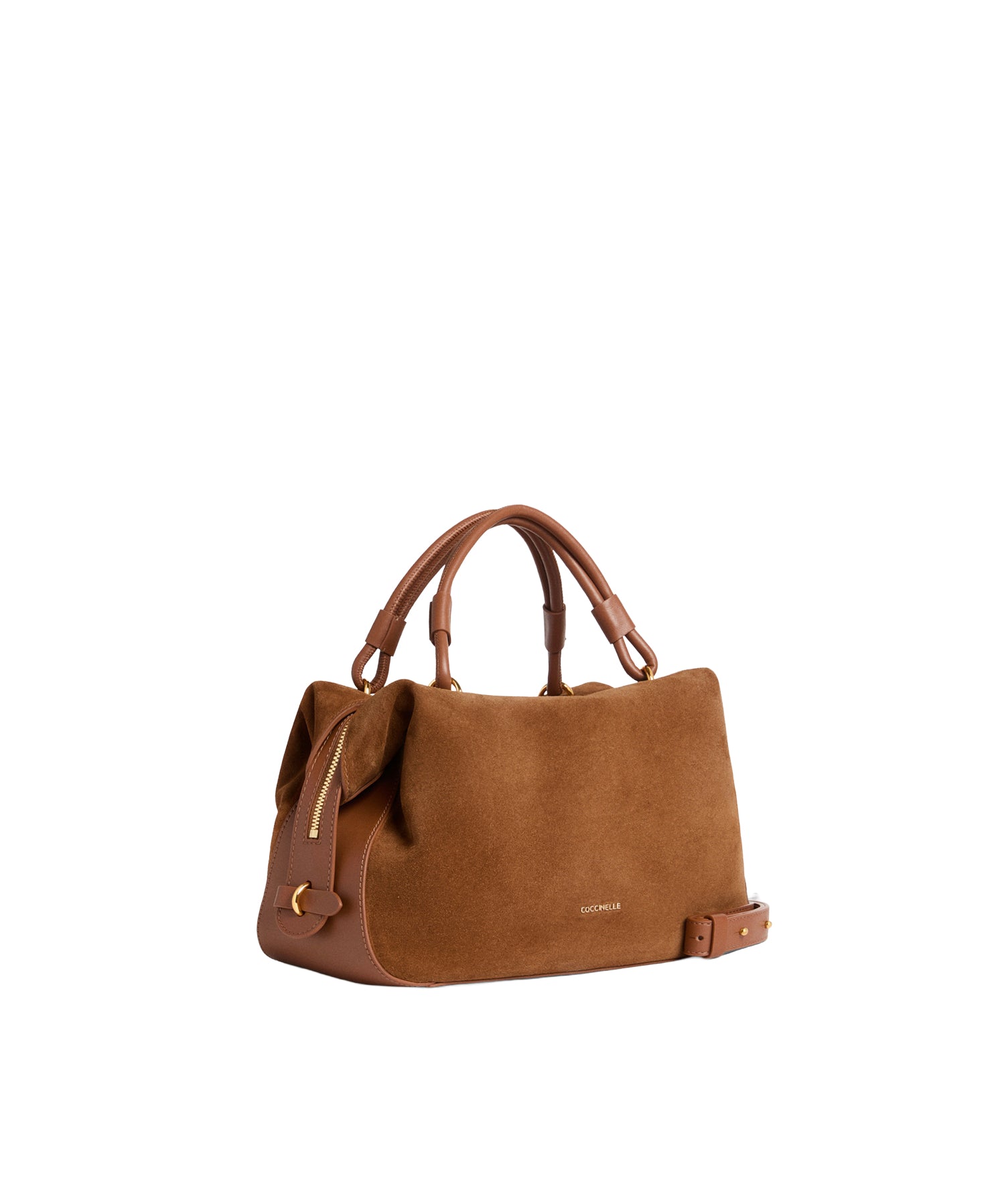 Borsa Lizzie small in camoscio e pelle E1VEQ180201 W11 COCCINELLE 