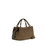Borsa Lizzie small in camoscio e pelle<BR/> E1VEQ180201 W25 COCCINELLE 