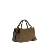 Borsa Lizzie small in camoscio e pelle<BR/> E1VEQ180201 W25 COCCINELLE 