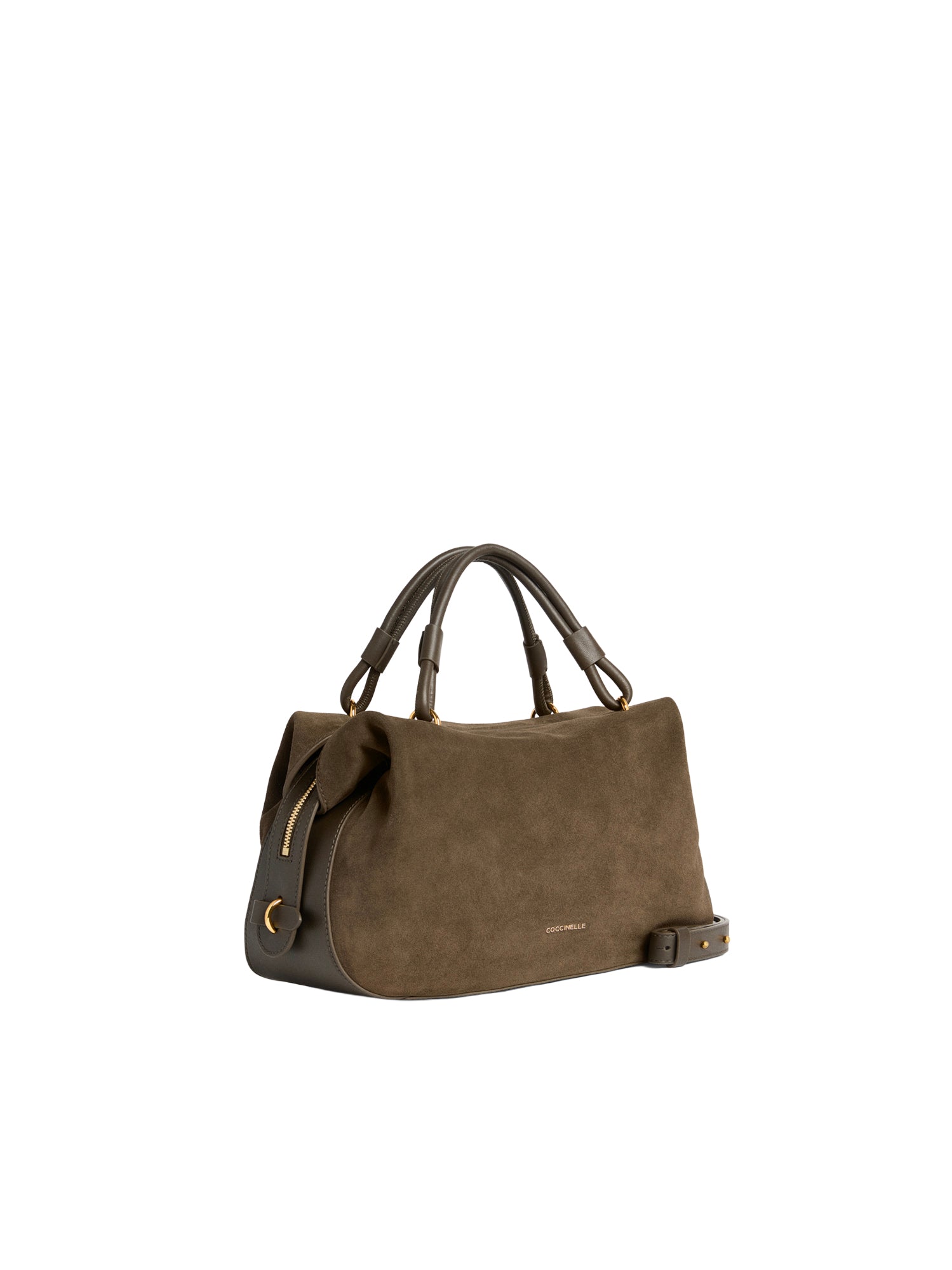 Borsa Lizzie small in camoscio e pelle<BR/> E1VEQ180201 W25 COCCINELLE 