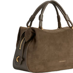 Borsa Lizzie small in camoscio e pelle<BR/> E1VEQ180201 W25 COCCINELLE 