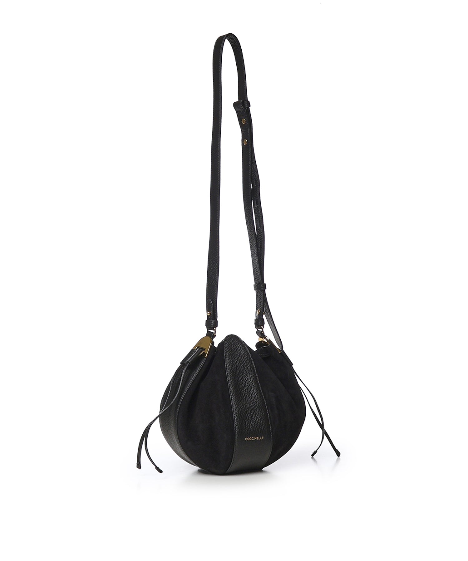 Borsa a tracolla Boom in suede e pelle E1VG0230201 001 COCCINELLE 