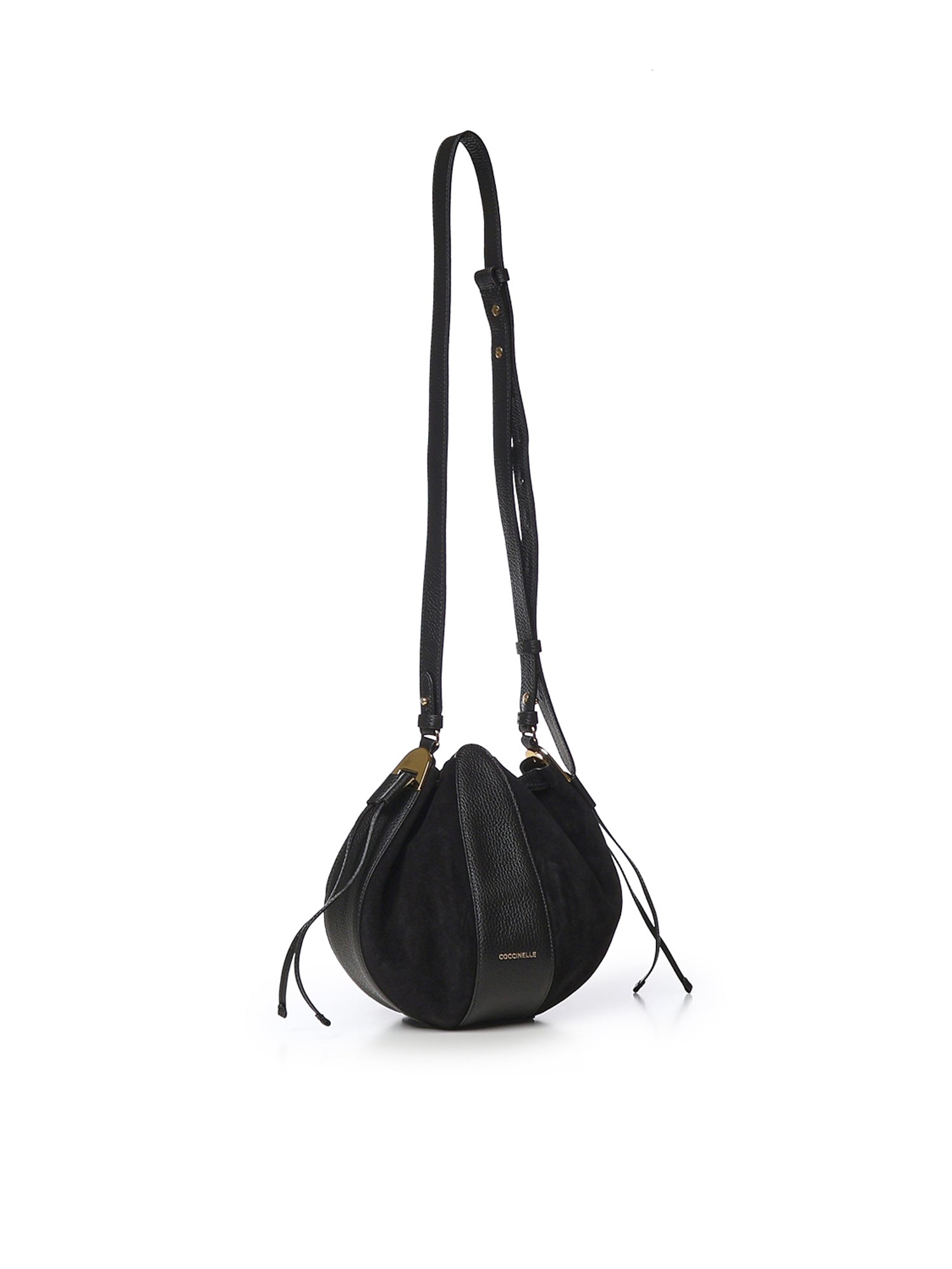 Borsa a tracolla Boom in suede e pelle E1VG0230201 001 COCCINELLE 
