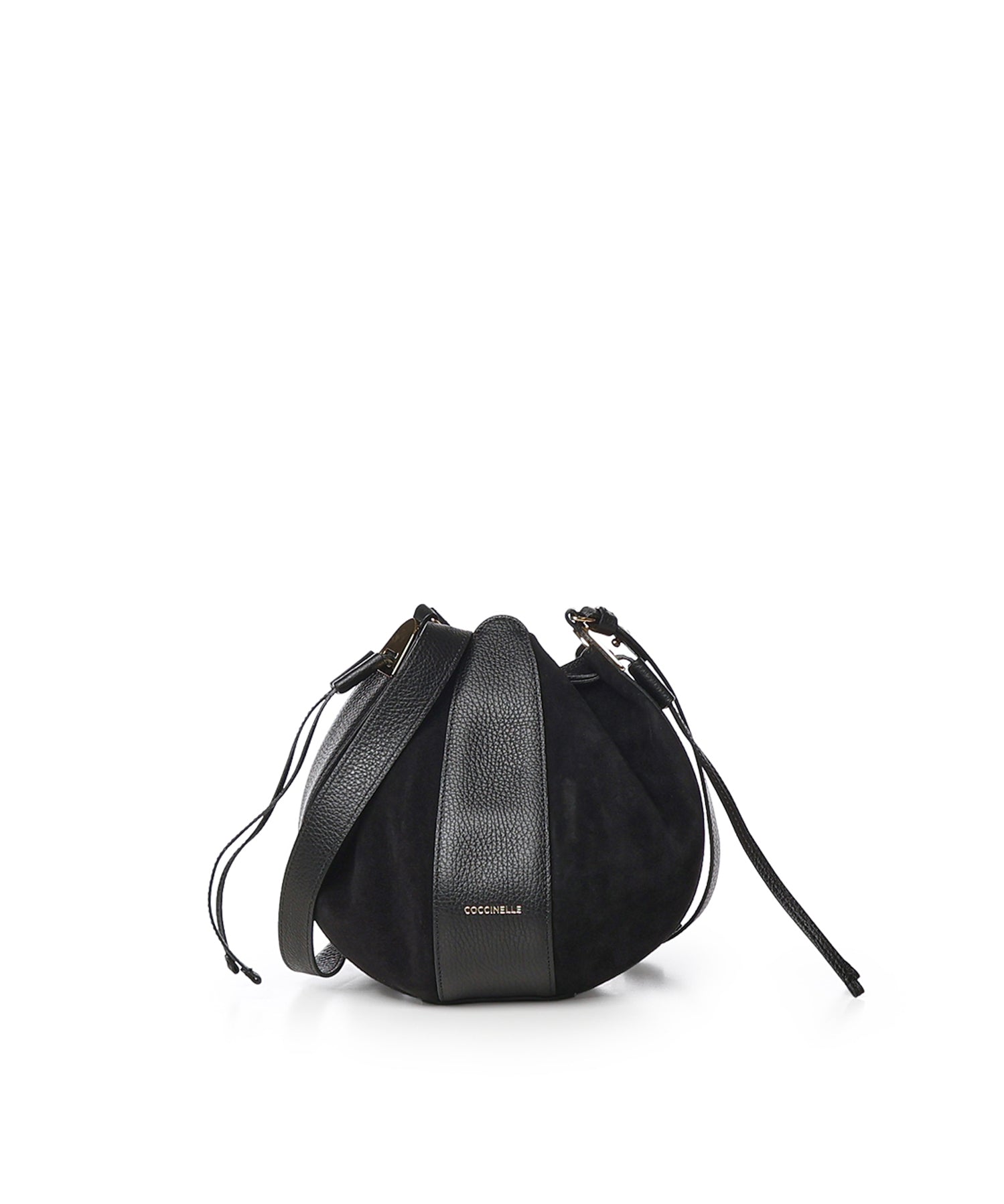 Borsa a tracolla Boom in suede e pelle E1VG0230201 001 COCCINELLE 