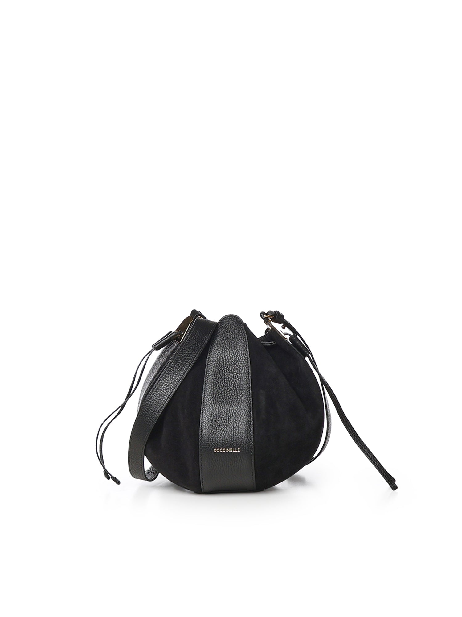 Borsa a tracolla Boom in suede e pelle E1VG0230201 001 COCCINELLE 