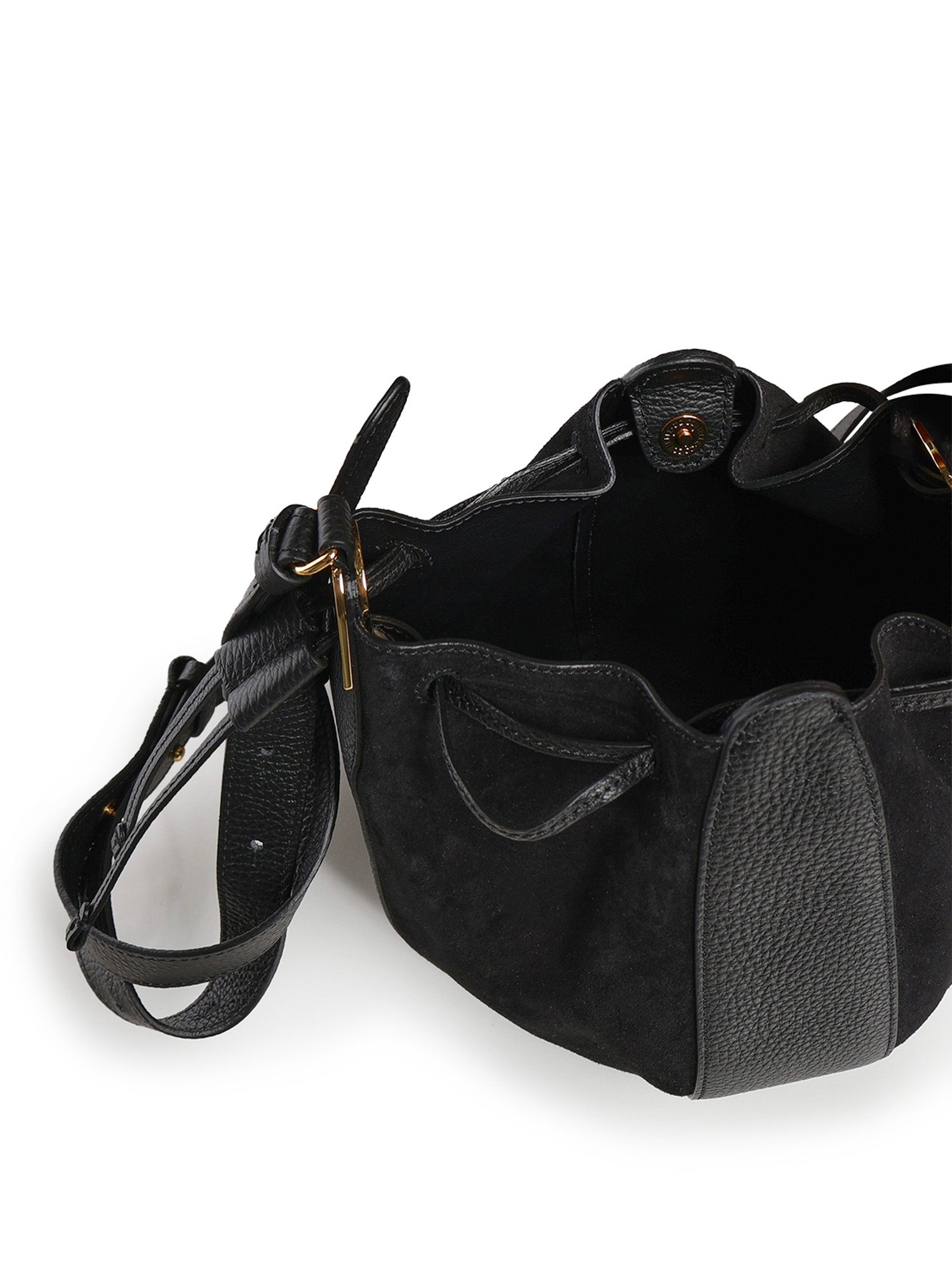 Borsa a tracolla Boom in suede e pelle E1VG0230201 001 COCCINELLE 